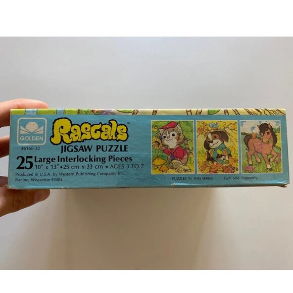 Rascals Baby Deer Jigsaw Puzzle 1982 Kids Childrens Game Toy - Picture 5 of 6